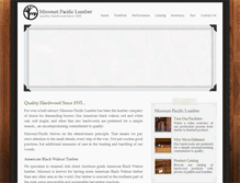 Tablet Screenshot of mopaclumber.com